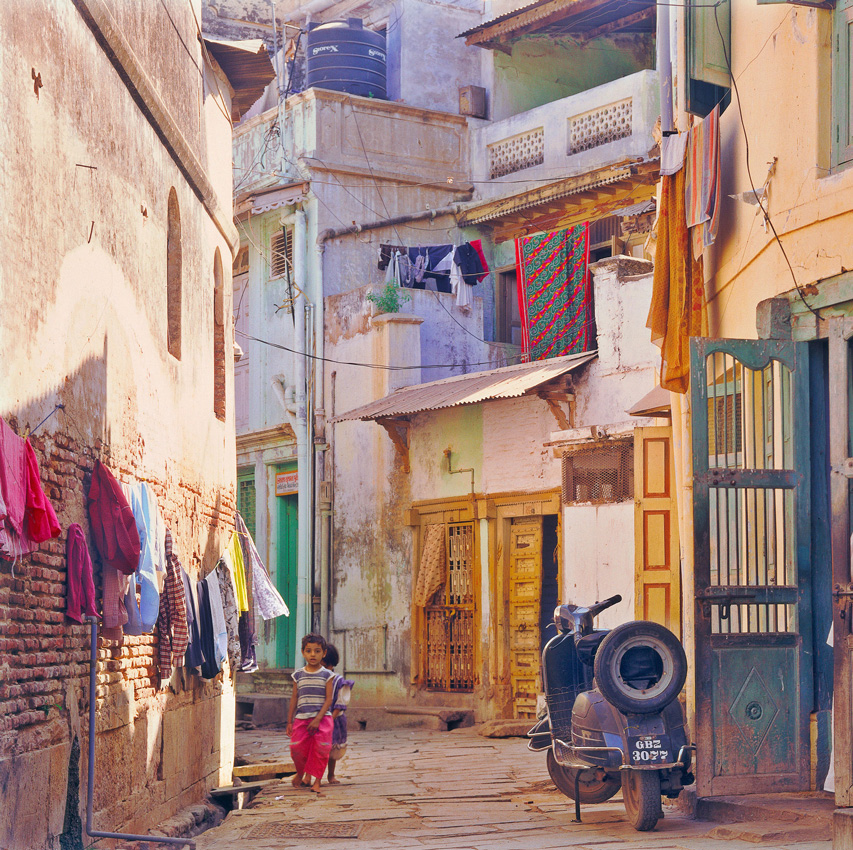 Back streets of India