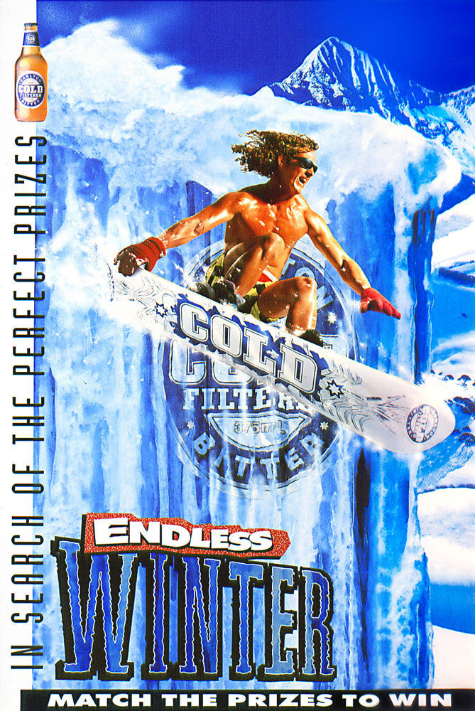 Carlton Cold Beer Poster