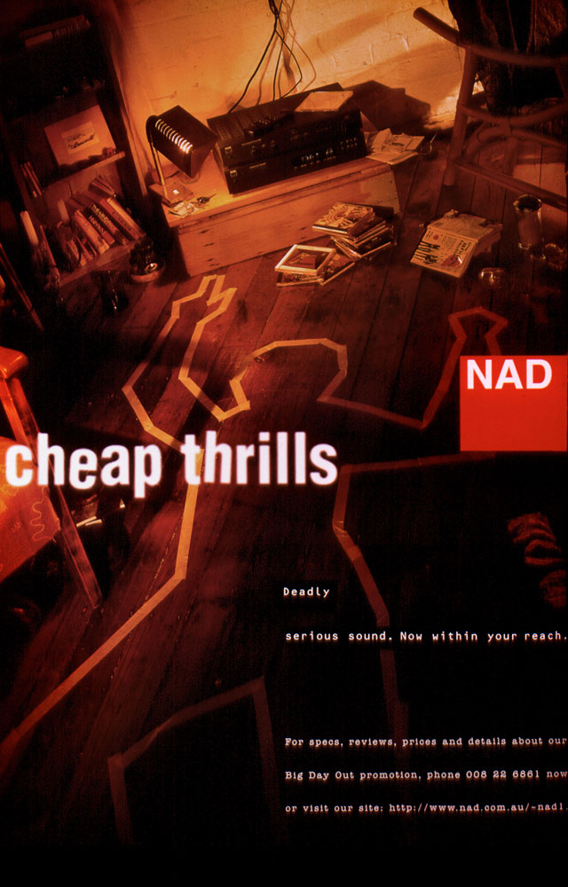 Nad Hi Fi equipment, metrolight poster
