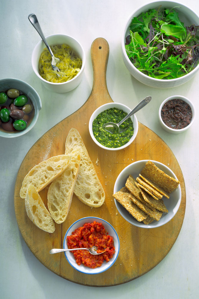 Vegan Anti Pasta board of delights