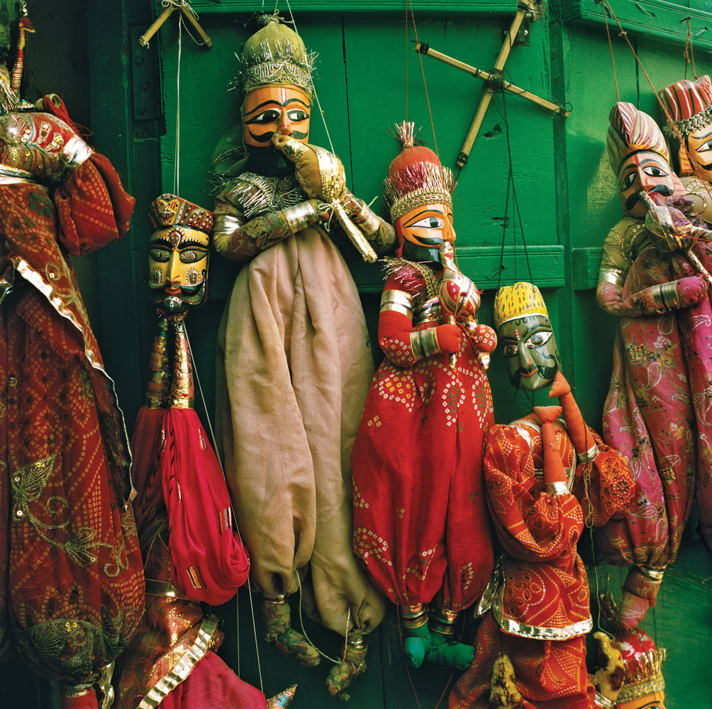Magic Puppets, Rajasthan India markets