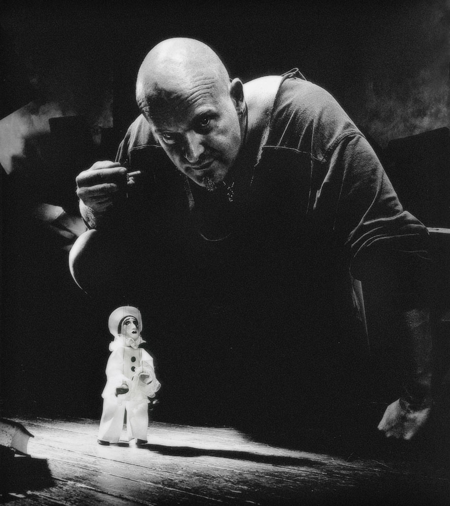 Tony Knight and his puppet