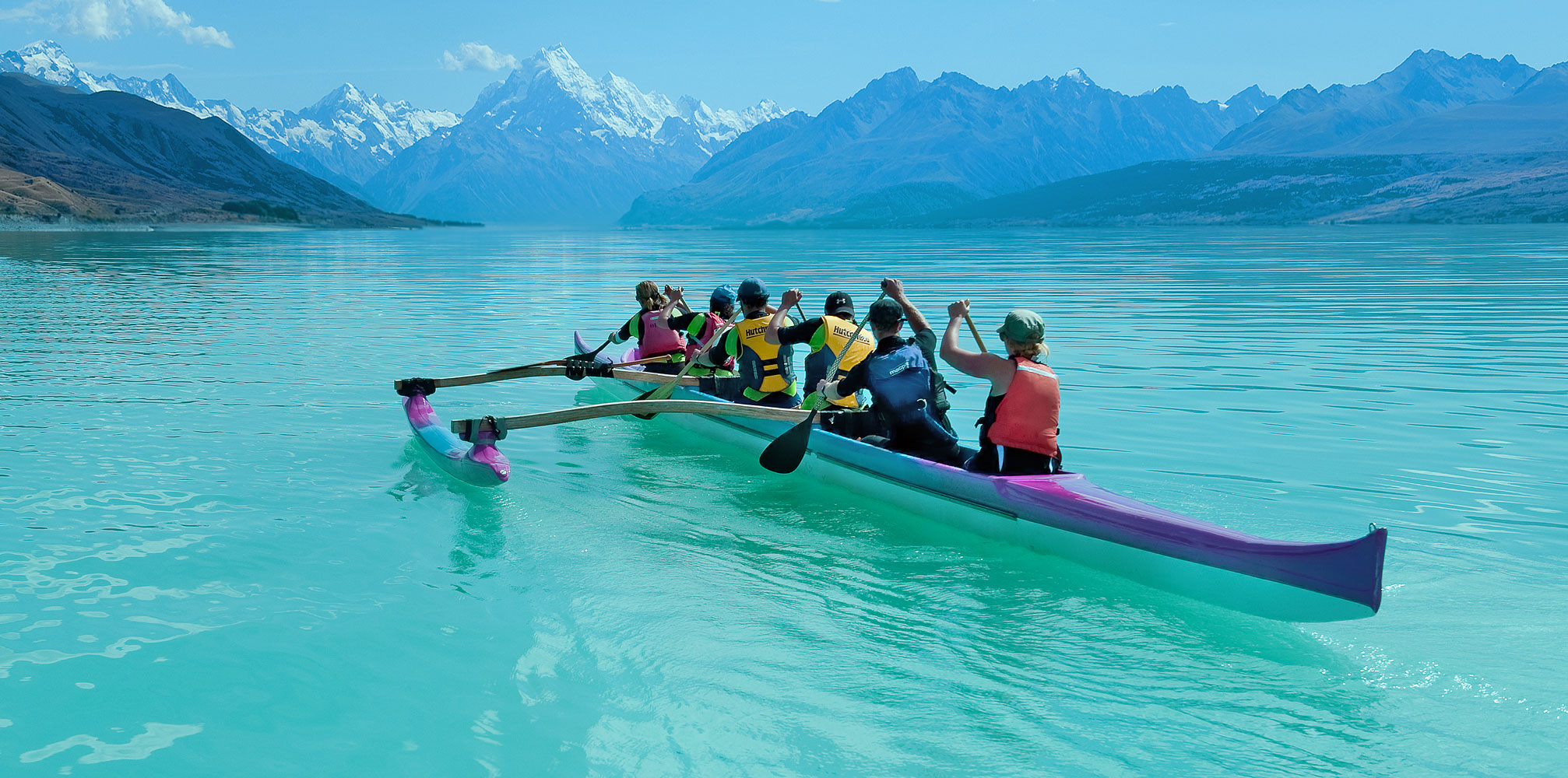 Waka on the lake