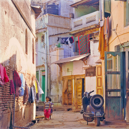 Back streets of India