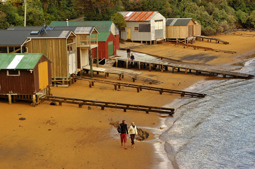 Stewart Island Boat Sheds