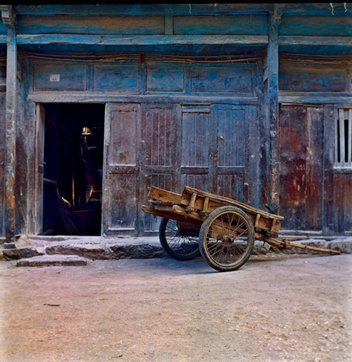 China, flour cart