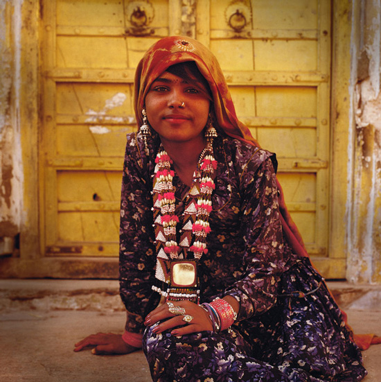 Gypsy woman of India