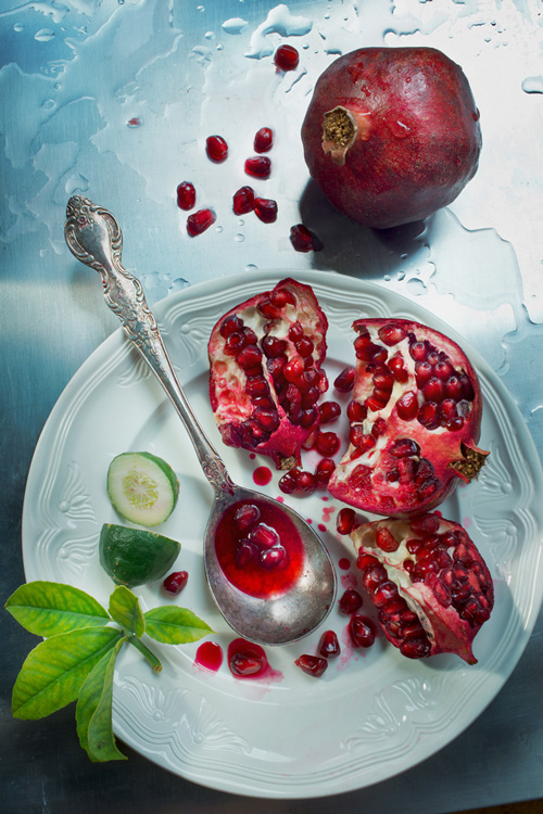 Fresh delicious Pomegrante