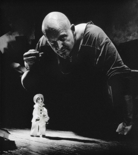 Tony Knight and the puppet